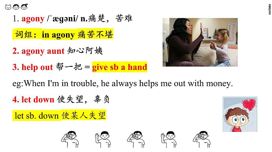 高中外研版英語(yǔ)必修三Unit 1 Knowing me, knowing you - 單詞課件第2頁(yè)