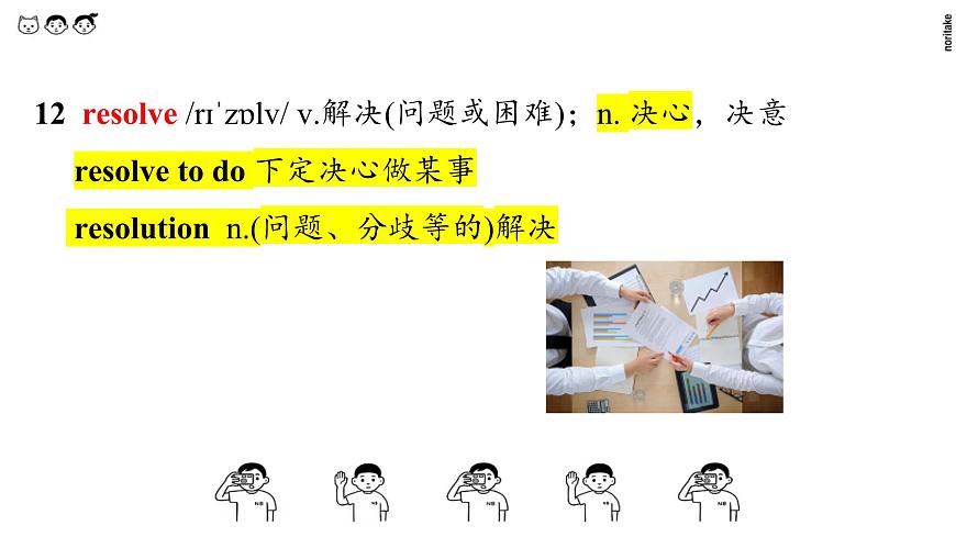 高中外研版英語(yǔ)必修三Unit 1 Knowing me, knowing you - 單詞課件第7頁(yè)
