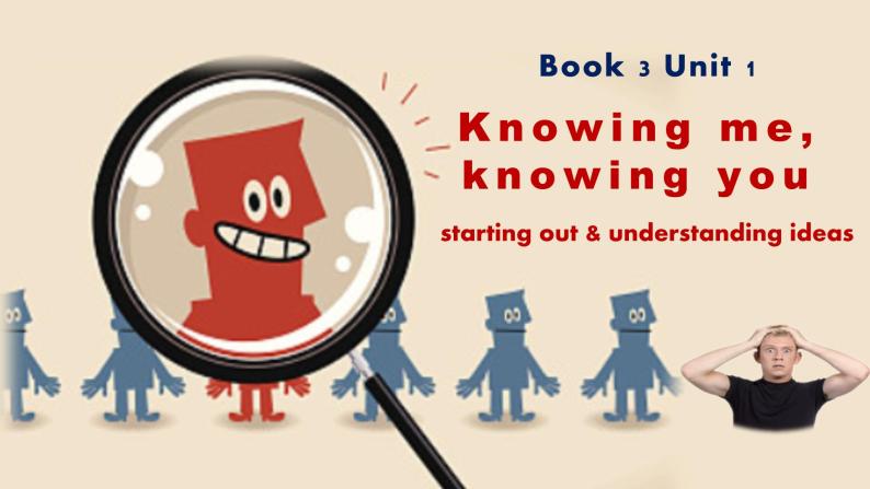 高中外研版英语必修三Unit 1 Knowing me, knowing you - Starting out&understanding ideas课件01