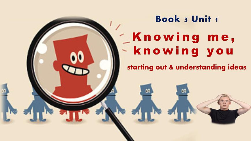 高中外研版英語必修三Unit 1 Knowing me, knowing you - Starting out&understanding ideas課件第1頁
