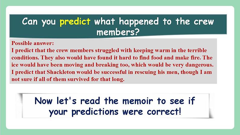 Unit3 Period 3 : Using Language 课件 人教版高中英语选修三04
