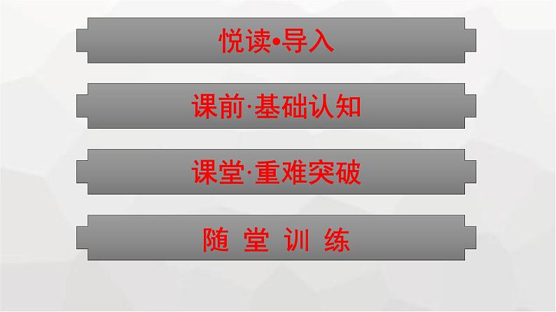 人教版高中英语选择性必修第一册同步训练UNIT3 Section Ⅰ Reading and Thinking课件第2页