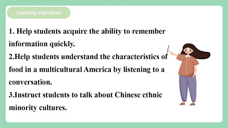Unit 3 Diverse Cultures 第1课时 Listening and Speaking课件 人教版高一英语必修三第3页