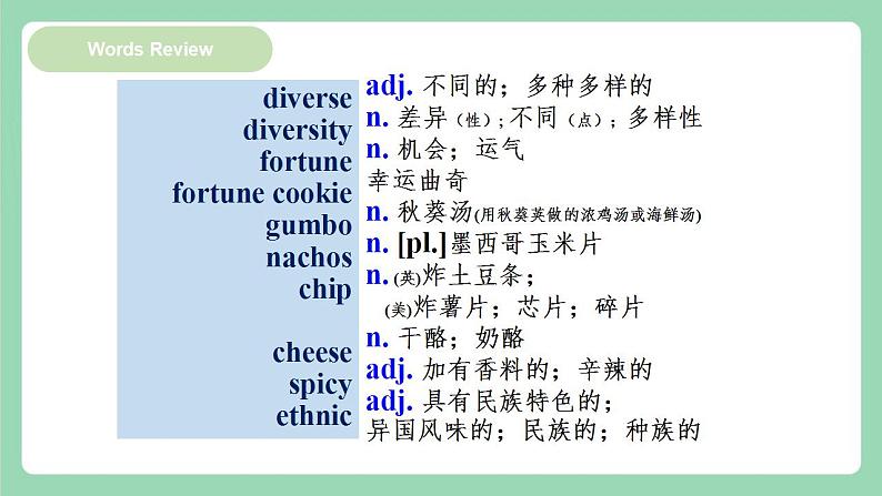 Unit 3 Diverse Cultures 第1课时 Listening and Speaking课件 人教版高一英语必修三第4页