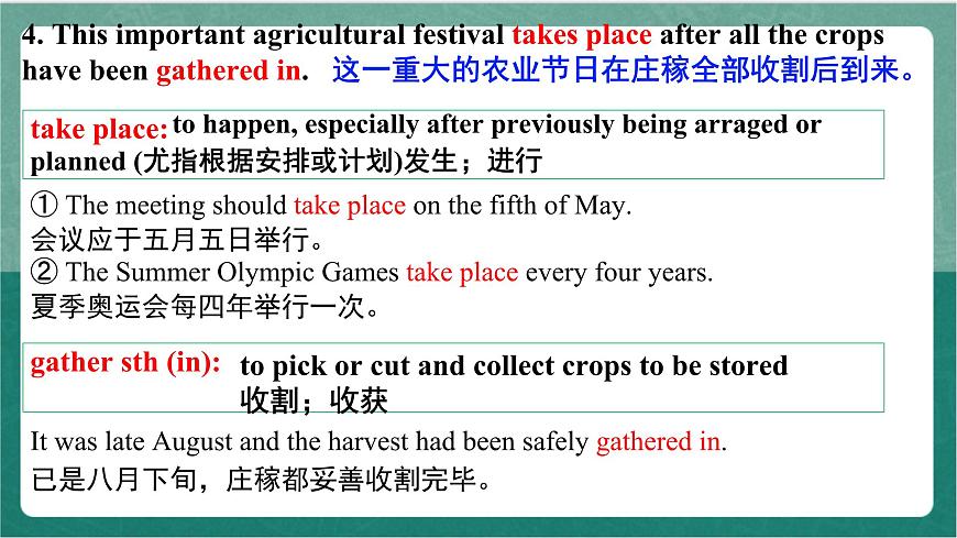 Unit 1 Period 3 Reading and Thinking Language points課件人教版高中英語必修三第7頁