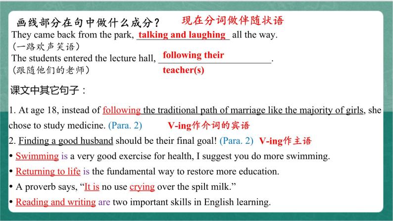 Unit 2 Period 3 Language points课件  人教版高中英语必修三04