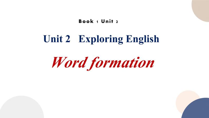 unit2- Exploring English-using language课件01
