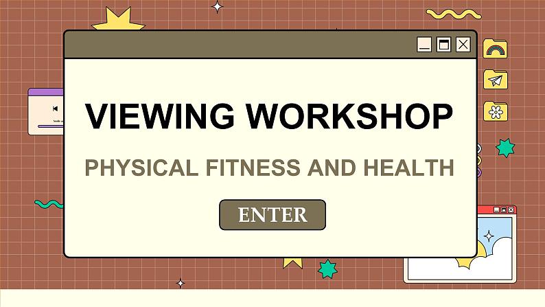 北师大版高中英语必修第一册 Unit 2 VIEWING WORKSHOP PHYSICAL FITNESS AND HEALTH PPT课件第1页