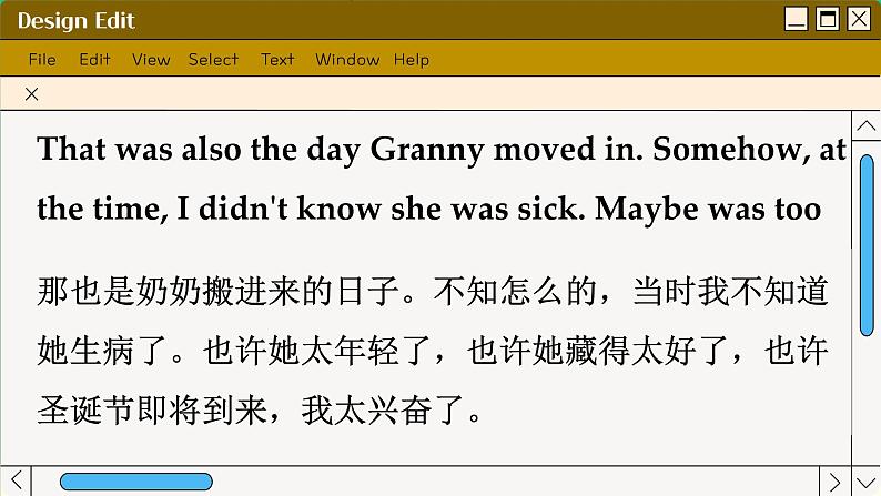 北师大版高中英语必修第一册 Unit 3 4.LESSON 3 MEMORIES OF CHRISTMAS PPT课件07