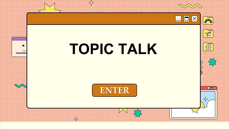 北师大版高中英语必修第一册 Unit 3 1.TOPIC TALK PPT课件第1页