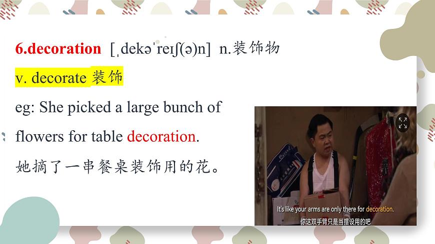 Unit 2 Let’s celebrate 單詞課件第6頁(yè)