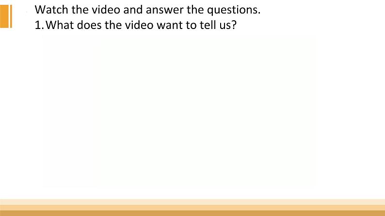 Unit 6 Earth first - starting out & understanding ideas 课件02