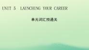 人教版 (2019)选择性必修 第四册Unit 5 Launching Your Care教学演示课件ppt