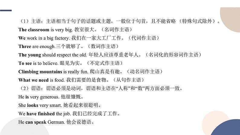 Unit 1 A New Start Using language (5个基本句型)课件06