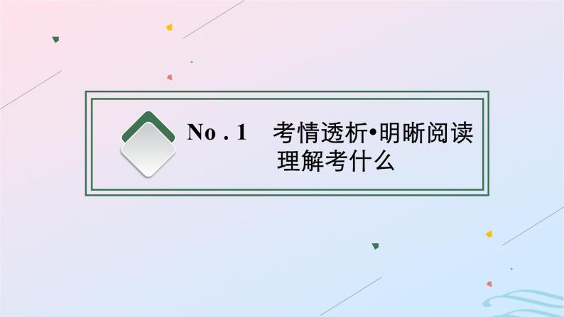 新高考新教材广西专版2024届高考英语二轮总复习专题一阅读理解课件03