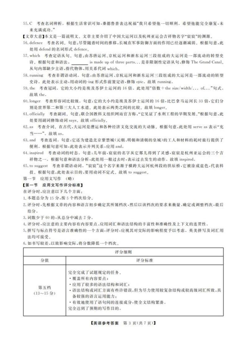 黑龙江省齐齐哈尔市2024届高三下学期二模考试英语03