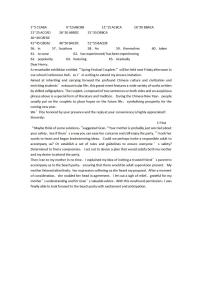 重慶市第八中學(xué)2024屆高三3月高考適應(yīng)性月考卷（六）英語(yǔ)試卷答案