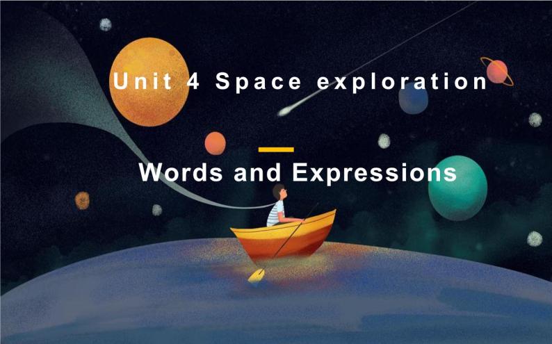 新人教版（2019）高中英语必修三Unit4 Space Exploration词汇用法课件01