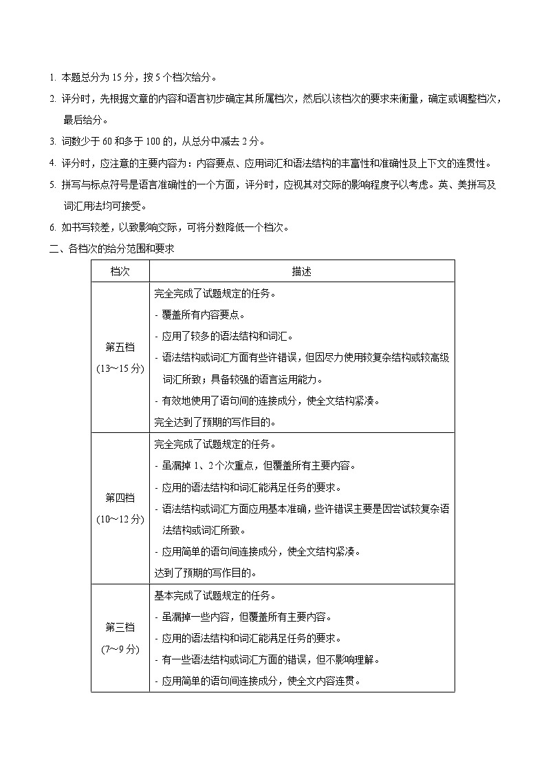 黄金卷04-【赢在高考·黄金8卷】备战2024年高考英语模拟卷(新高考七省专用)(参考答案)第3页