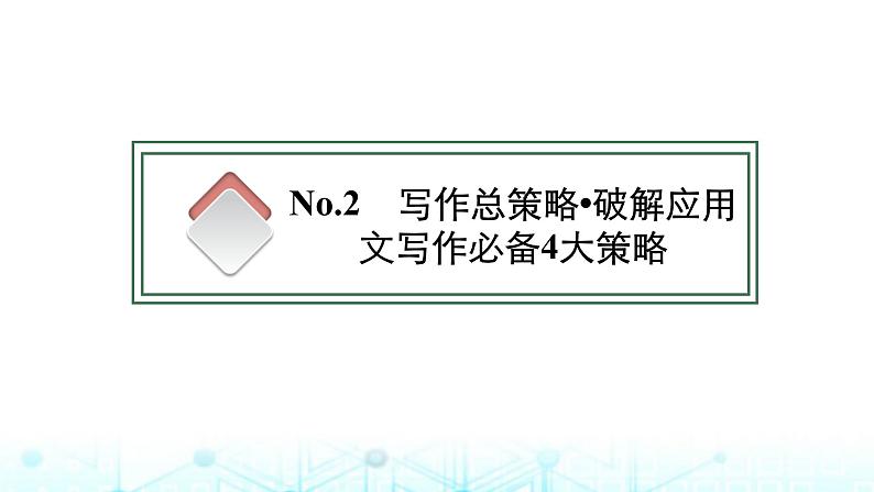 新高考(广西专版)2024届高考英语二轮复习专题五应用文写作课件第7页