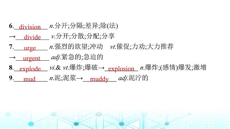 新人教版2025届高考英语一轮复习Unit1ScienceFiction选择性必修第四册课件第7页