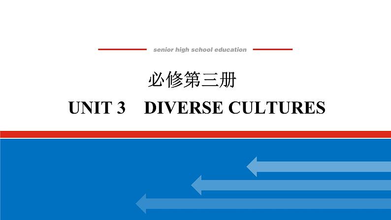 必修第三册 UNIT 3第1页