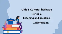 高中英语新人教必修二Unit1Period1Listening and Speaking课件