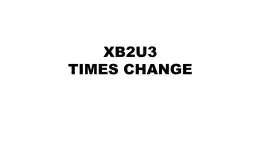 高中英语外研版选修二Unit3 Times change 文本分析课件