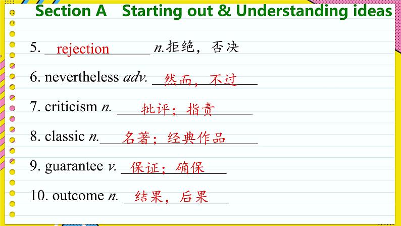 高中英语外研选择性必修第一册 Unit 2 Section A Starting out & Understanding ideas PPT课件05