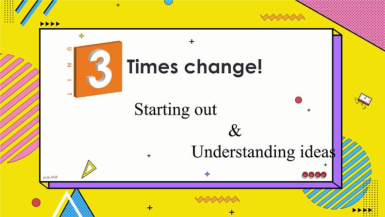 高中英语外研选择性必修第二册 Unit3 Starting out&Understanding ideas PPT课件第1页
