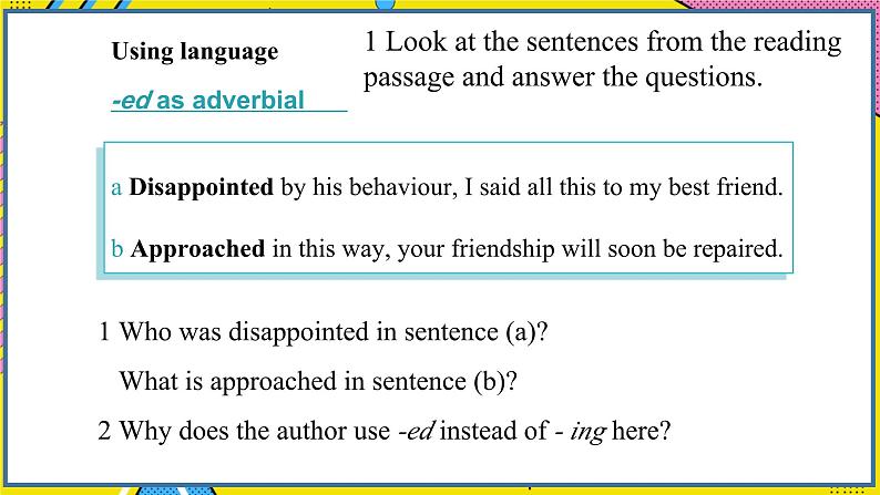 高中外研英语必修三册 Unit1 Using language PPT课件第2页