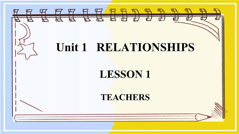 高中BSD英语选择性必修第一册 Unit 1 sectionⅡ Lesson 1 TEACHERS PPT课件01