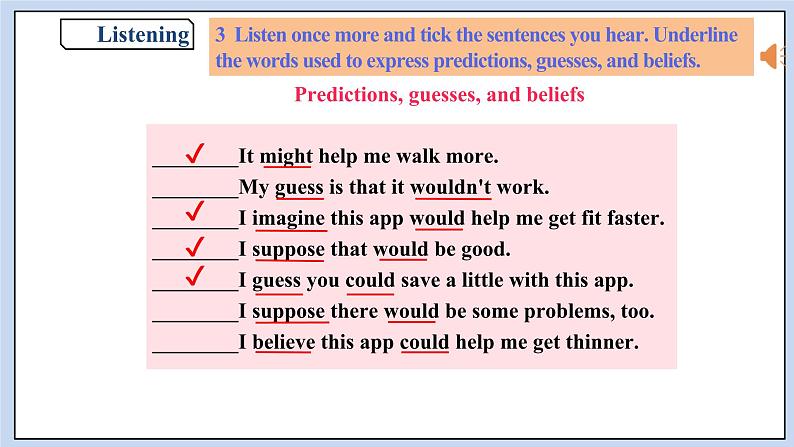 高中英语新人教必修二Unit3 The Internet Period 5 Listening and Talking& AYP& Project课件07