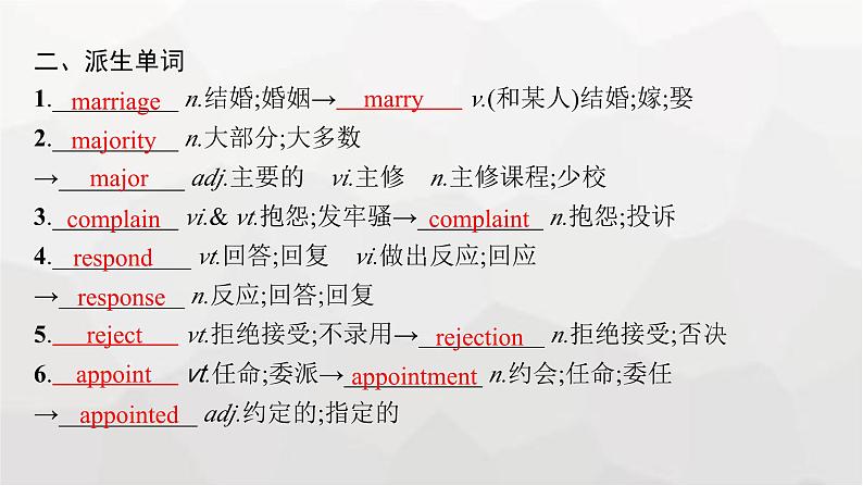 人教版高考英语一轮复习必修第3册UNIT2 MORALS AND VIRTUES课件07