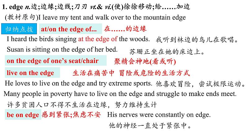 Unit 3 Words and Expressions 重点单词详解课件-2023-2024学年高中英语同步备课堂(人教版2019)(选择性必修第一册)第2页