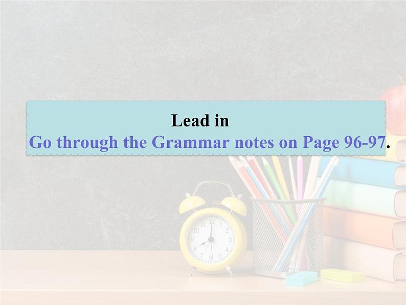 高中英语牛津译林版(2020)必修第一册 Unit 1 必修一U1 Grammar 课件第2页