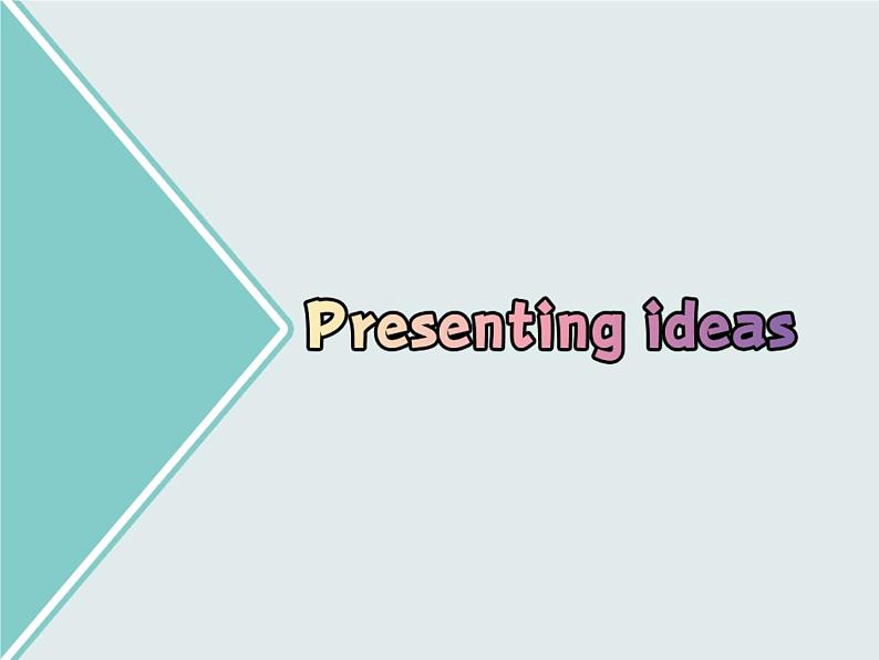 外研版(2019)高中英语必修一Unit2 Exploring English Presenting ideas and reflection 课件第3页