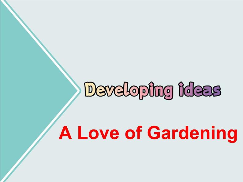外研版(2019)高中英语必修一课件 Unit 6 At one with nature Developing ideas 课件03