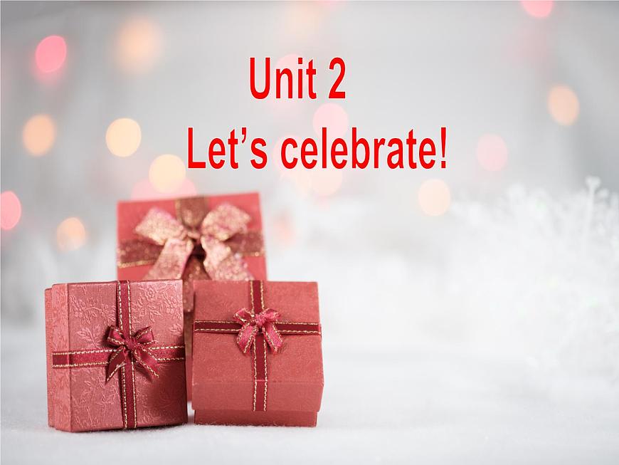 外研版（2019）高中英語(yǔ)必修二 Unit2 Let's celebrate Developing ideas 課件第2頁(yè)