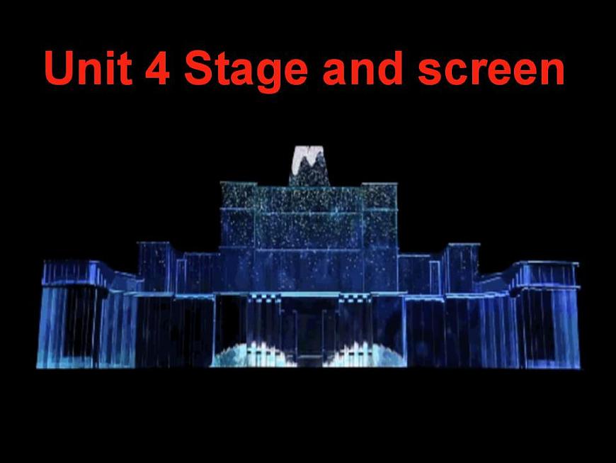外研版（2019）高中英語必修二 Unit4 Stage and screen Listening and Speaking 課件第2頁