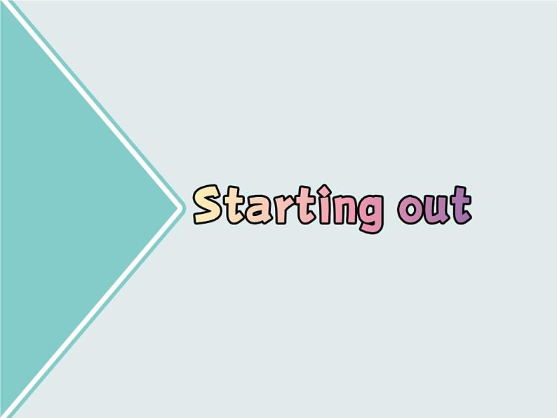 外研版(2019)高中英语必修二 Unit6 Earth first Starting out 课件03