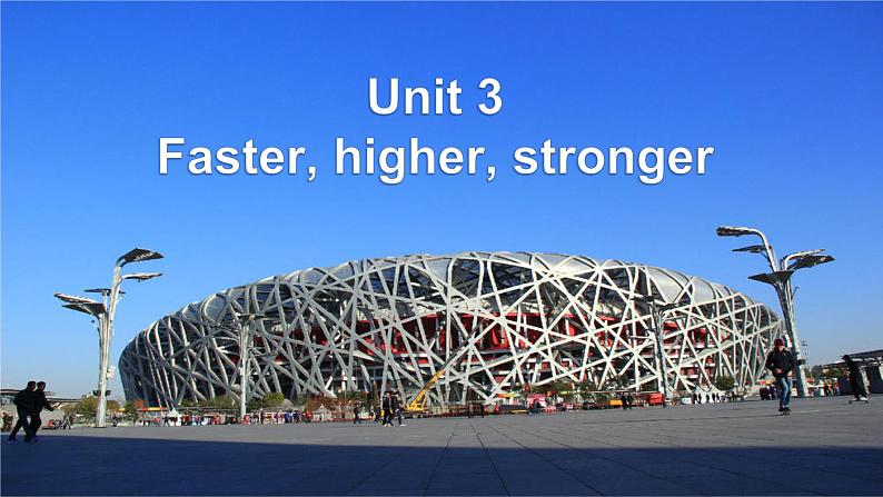 外研版(2019)高中英语选择性必修一 Unit 3 Faster, higher, stronger Presenting dieas 课件02