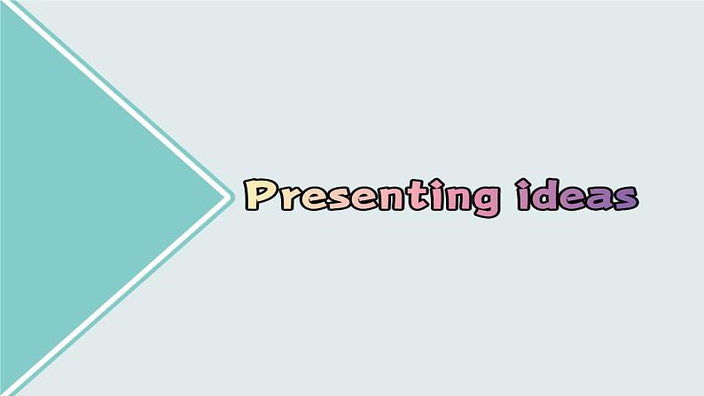 外研版(2019)高中英语选择性必修二 Unit 4 Breaking boundaries Presenting ideas 课件03