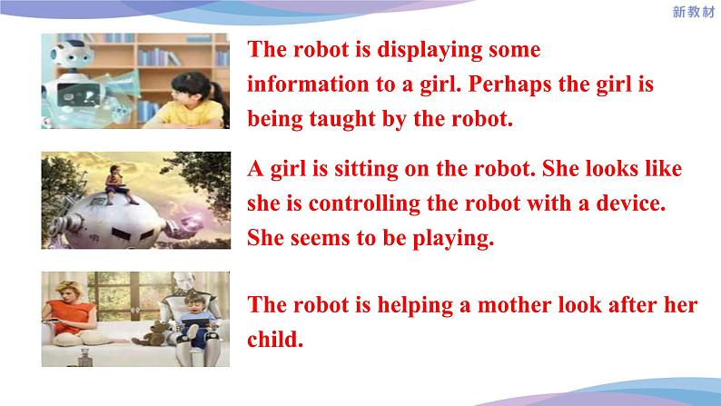 外研版(2019)高中英语选择性必修三 Unit 4 A glimpse of the future Presenting ideas 课件06