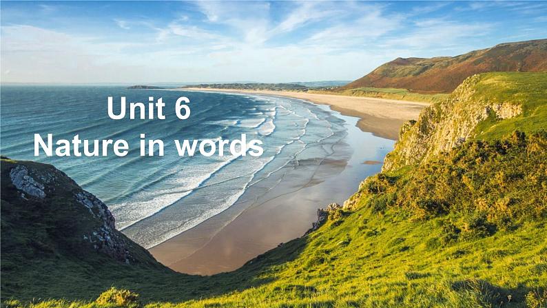 外研版(2019)高中英语选择性必修三 Unit 6 Nature in words Developing ideas 课件第2页