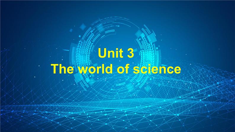 外研版(2019)高中英语必修三 Unit 3 The world of science Using language 课件第2页