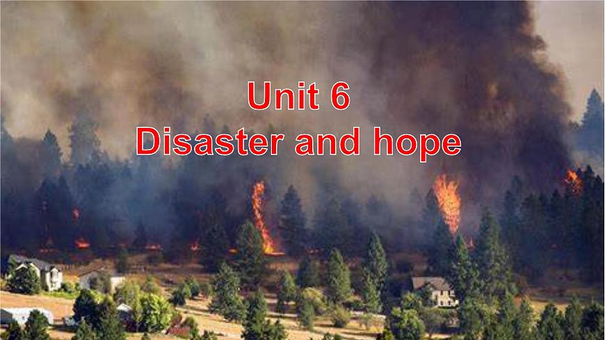 外研版(2019)高中英語(yǔ)必修三 Unit 6 Disaster and hope Writing 課件第2頁(yè)