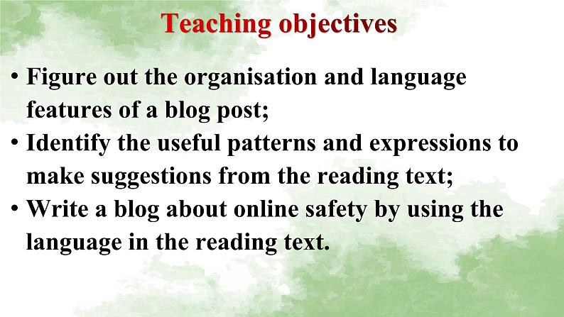 人教版高中英语必修二Unit3The Internet-Reading for writing课件第2页