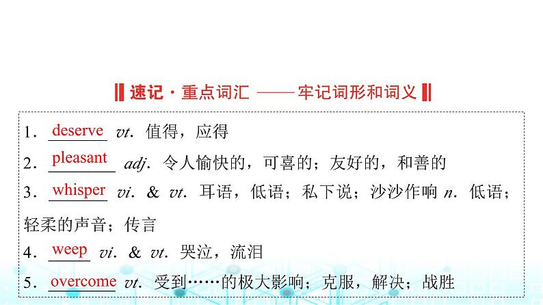 译林版高中英语选择性必修第一册UNIT2 Period1课件第2页