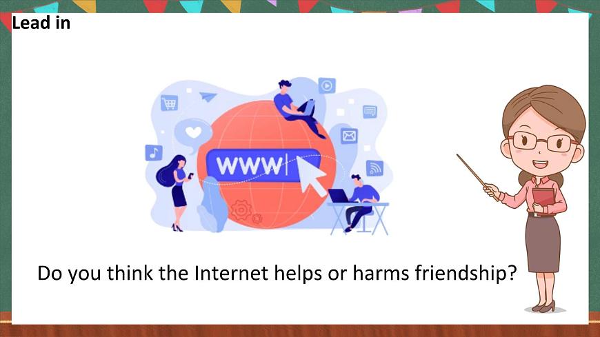 北師大版（2019）必修第二冊 Unit 4 《Information Technology Lesson 3 Internet and Friendships》課件第4頁